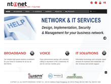 Tablet Screenshot of ntinet.com